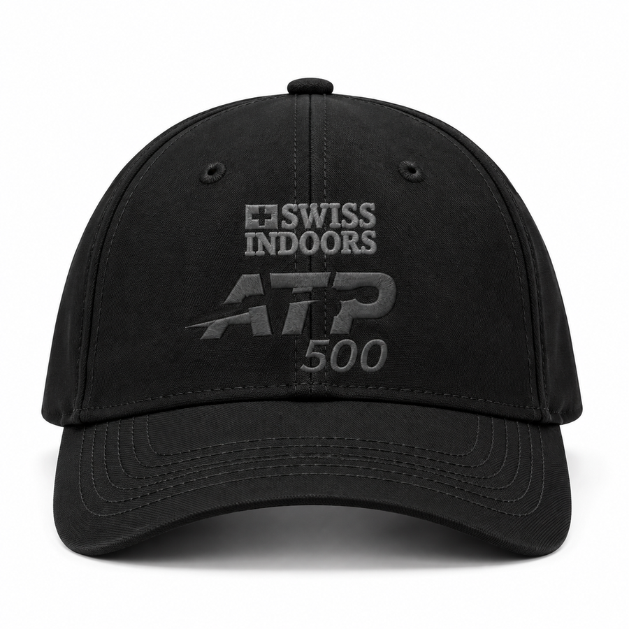 Cap mit 3D-Druck - Black