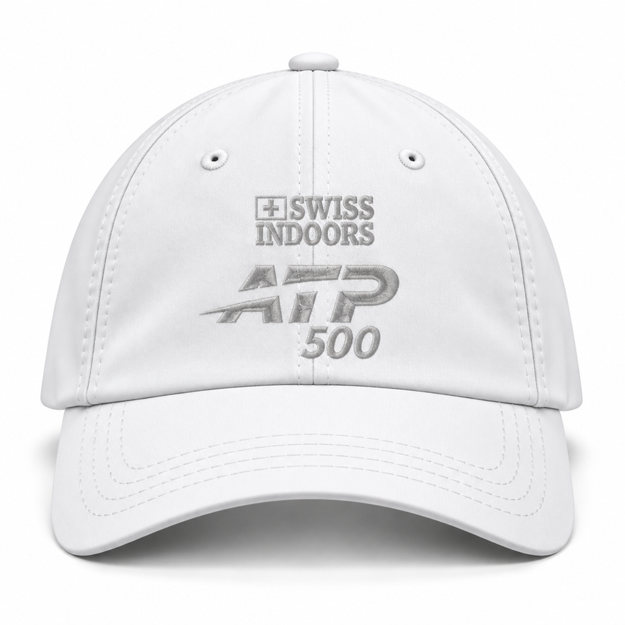 Cap mit 3D-Druck - White/Silver